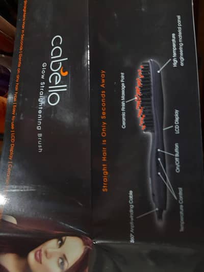 hair straightener brush Brand new Made in Australia