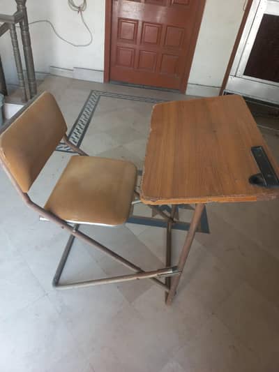 chair study table folding ,کرسی اور سٹڈی ٹیبل فولڈنگ