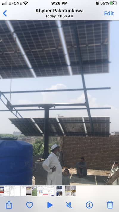 Movable 12 PV Stand