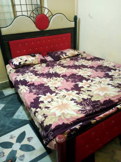 double bed iron