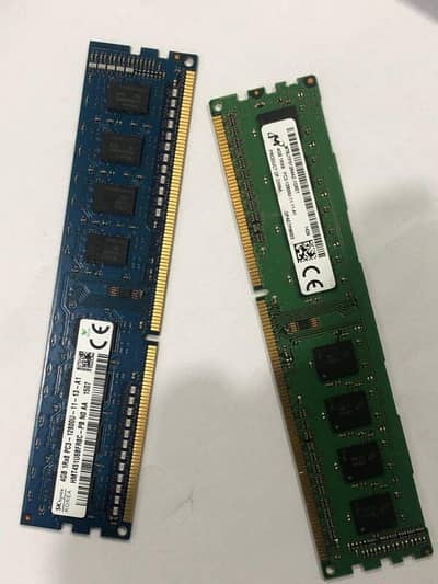 4gb ram ddr3 / 2sticks