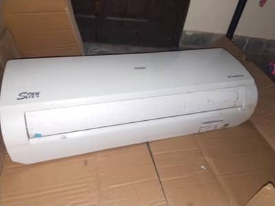 Haier 1.5 ton inverter Ac 2022 model only 2 months used