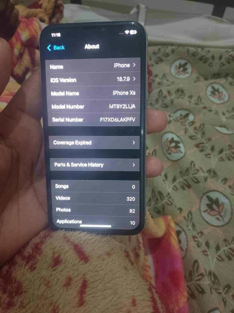Apple iPhone XS 5