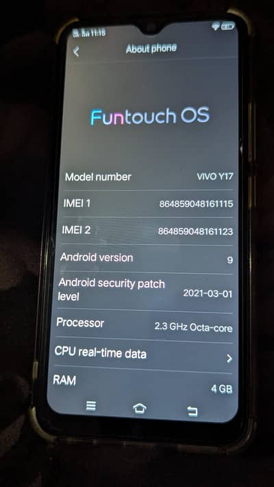 Vivo Y17