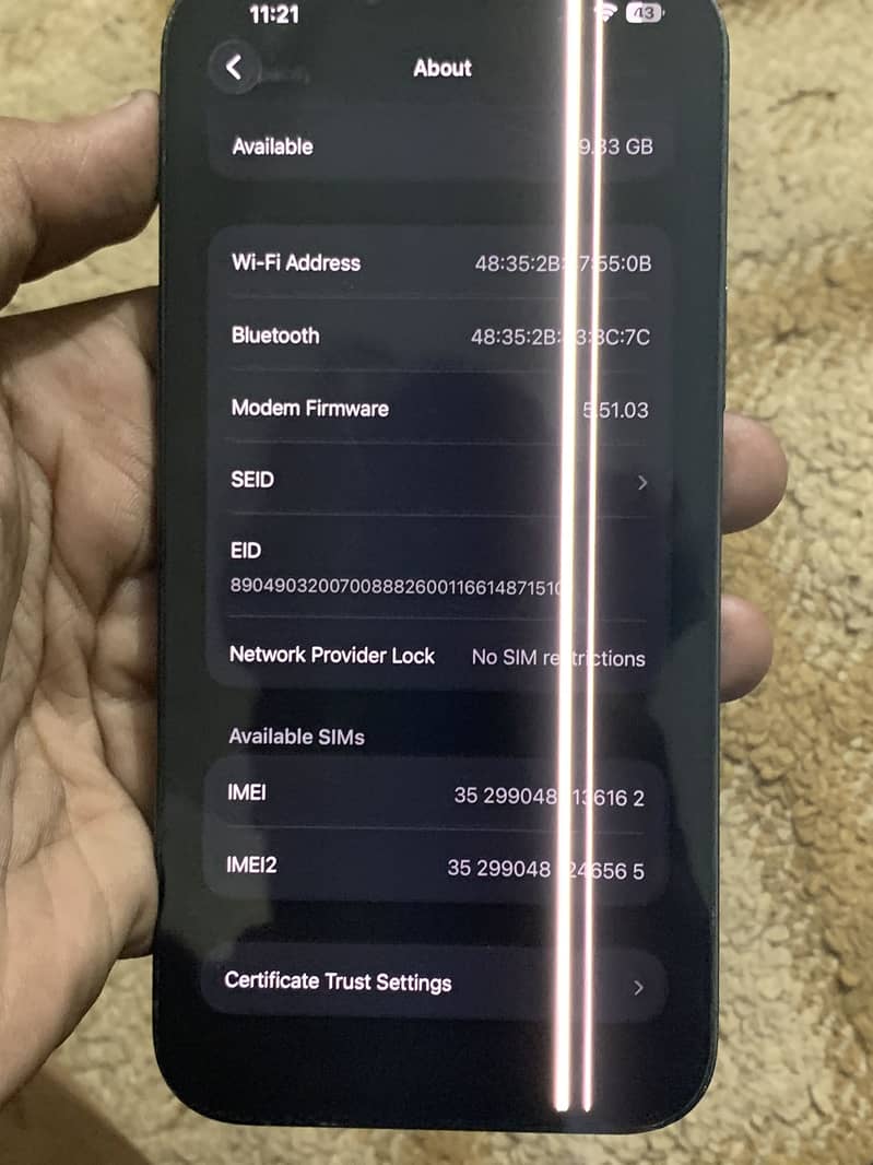 IPhone 13 pro max 5