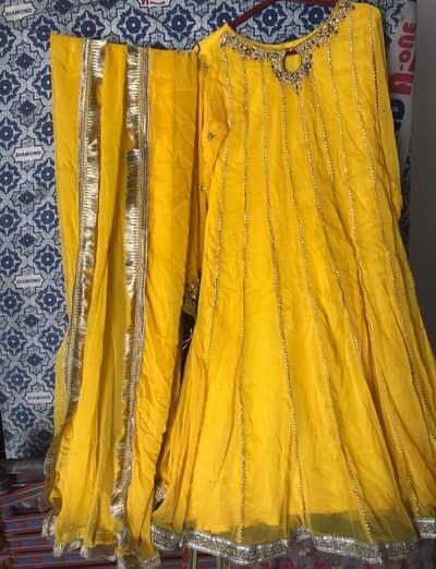 chiffon frock