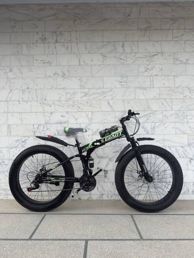 GIOT (FAT) Urban Trek Foldable Mountain Bike–for Adventure & Style