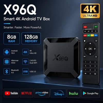 X96Q Android TV Box 4k 8GB 128GB