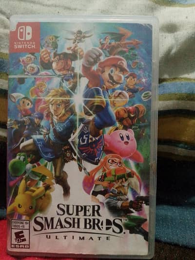 original Nintendo switch super smash bros ultimate excellent condition