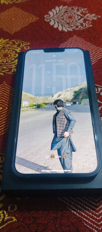 iPhone 13 Pro Max 256 GB PTA Physical Dual SIM with box only
