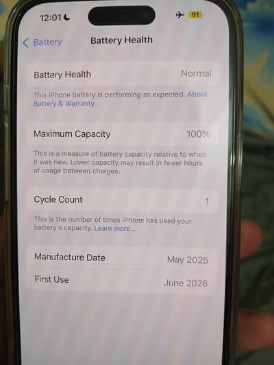 Apple iPhone 15 Non PTA Only Box open