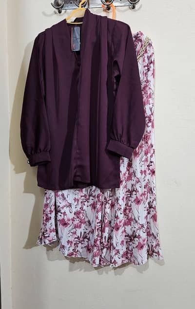 Tag new Branded Shirt and Skirt