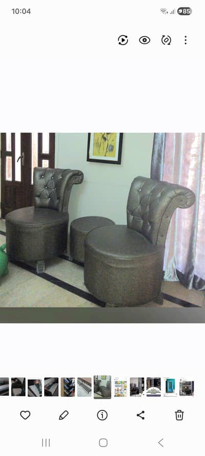 bedroom chairs with round table