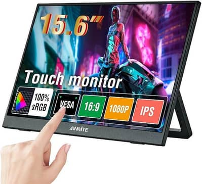 ANMITE Portable Monitor 15.6 Inch (Touch Screen)