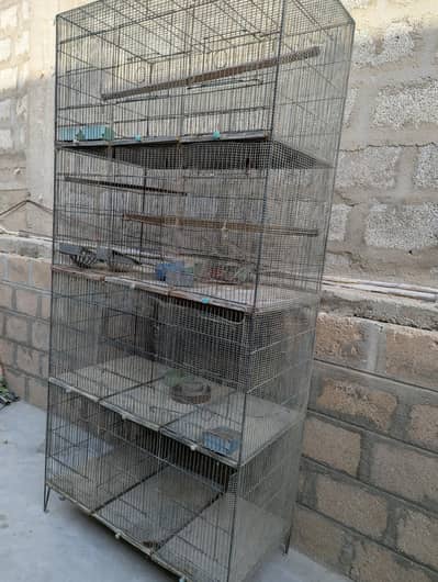 4 Floor Birds Cage For Sale – Karachi