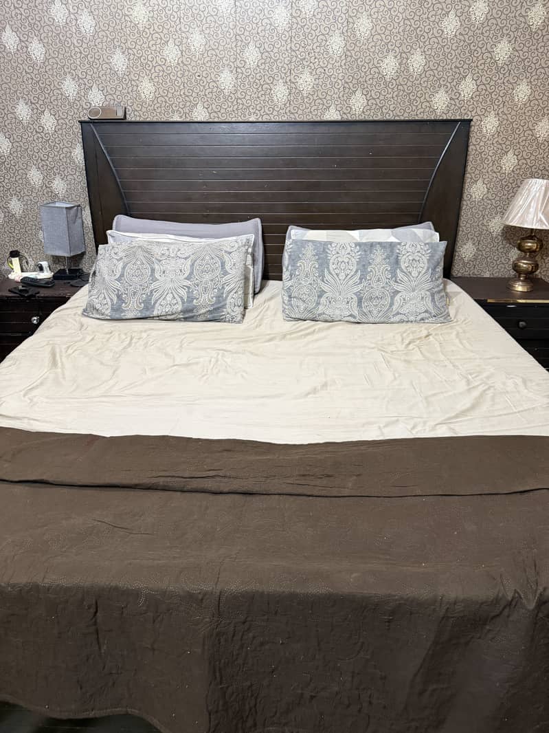 King size bed set 1