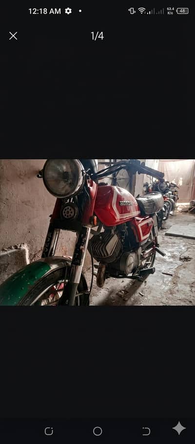 Honda H100s 80% original halat me urgent sale