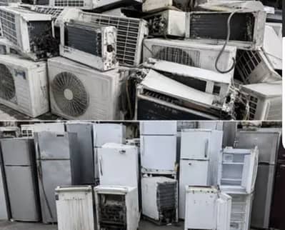 Ac old scrap and used
