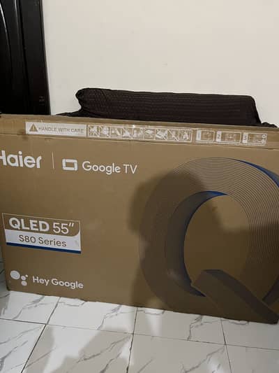 Haier 55" 4K HDR Google TV QLED