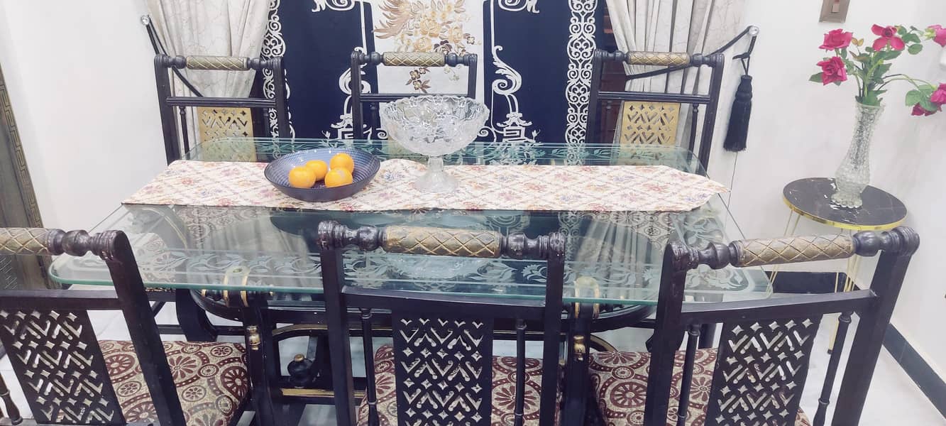Dining table with chairs 2