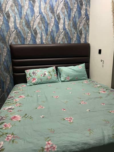 premium texture PU leather bed