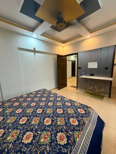Fully furnished flat for Rent DHA phase 6 khyabane bukhari