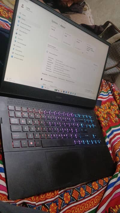 hp omen 16  (fully high specs)