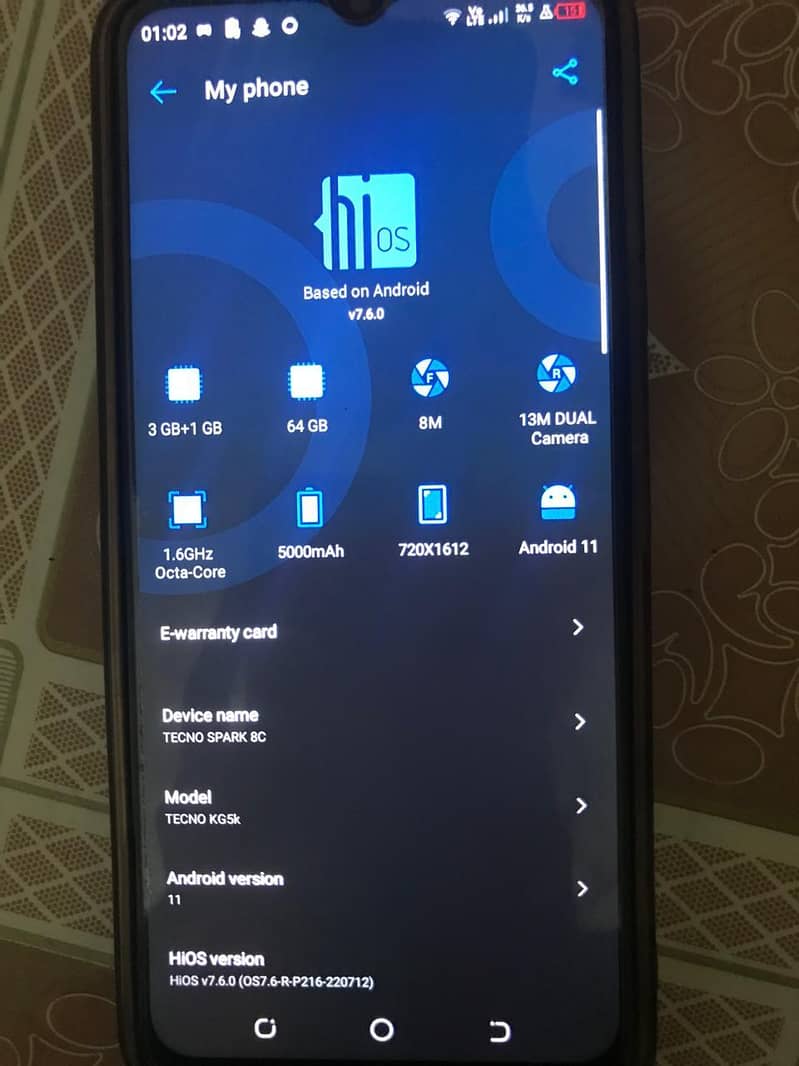 Tecno Spark 8C 1