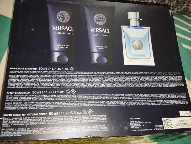 Versace perfume set 5