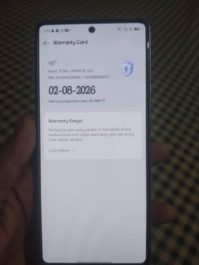 Tecno camon 30 lenvo edition