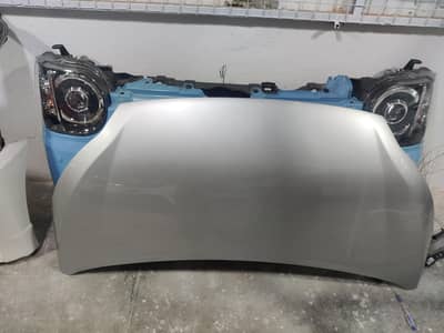 Daihatsu Mira 2017-2018 New Shape Genuine Silver Bonnet Available