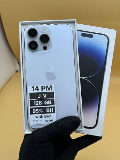 Apple iPhone 14 Pro Max Jv 128 GB 95% Battery Health With Box