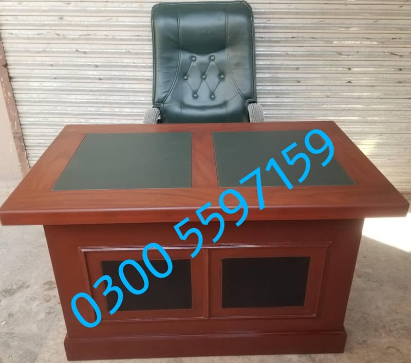 Office desk, study computer table, staff table chair, work sofa table 11