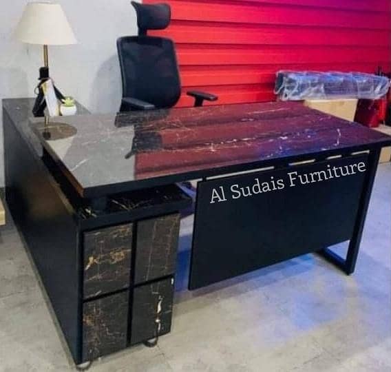 Office desk, study computer table, staff table chair, work sofa table 12