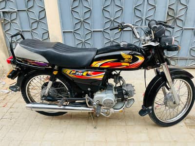 Supreme 70CC MOTORCYCLE FOR SALE (Orangi Town