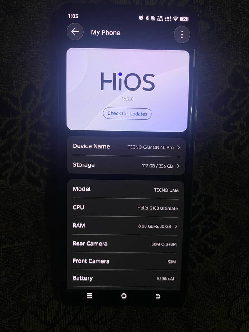Tecno CAMON 40 Pro 1