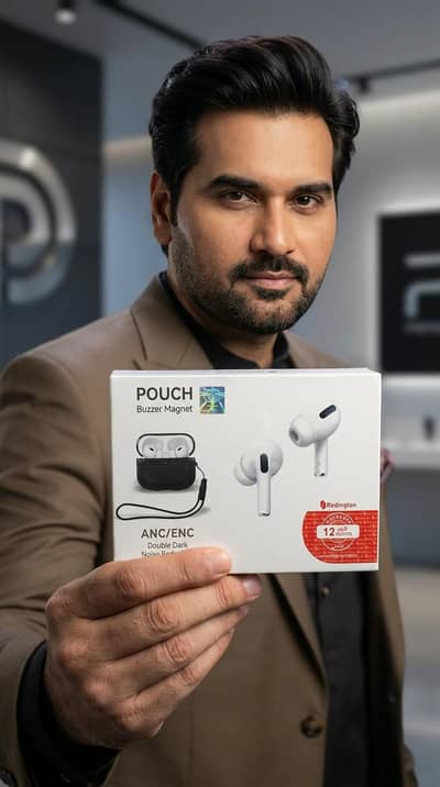 pouch earbuds new and box is seal