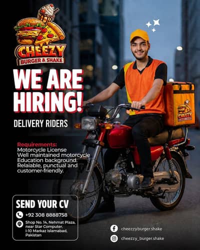 Hiring Rider's