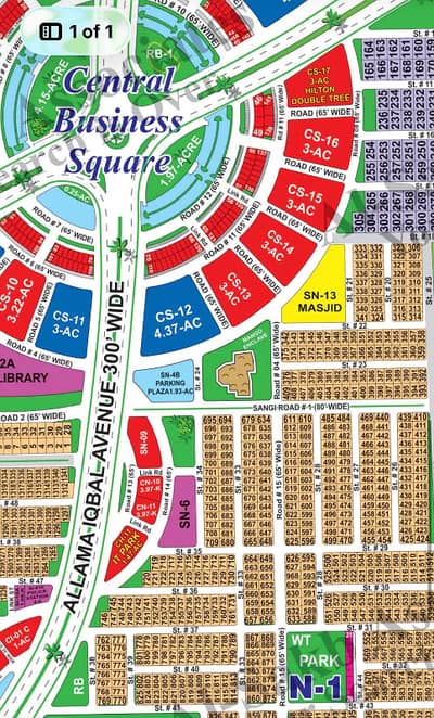 Near Main Central Square DHA top location