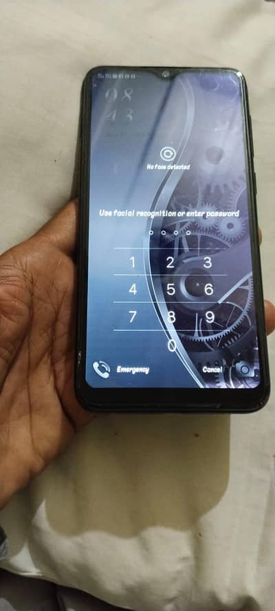 Vivo Y97  glass barek  but working ok