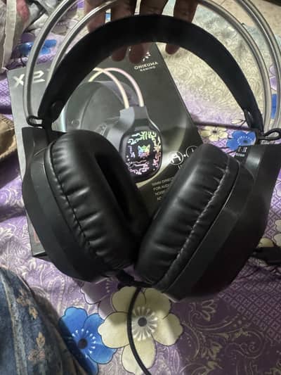 Onikuma gaming headset USB + 3.5 PIN