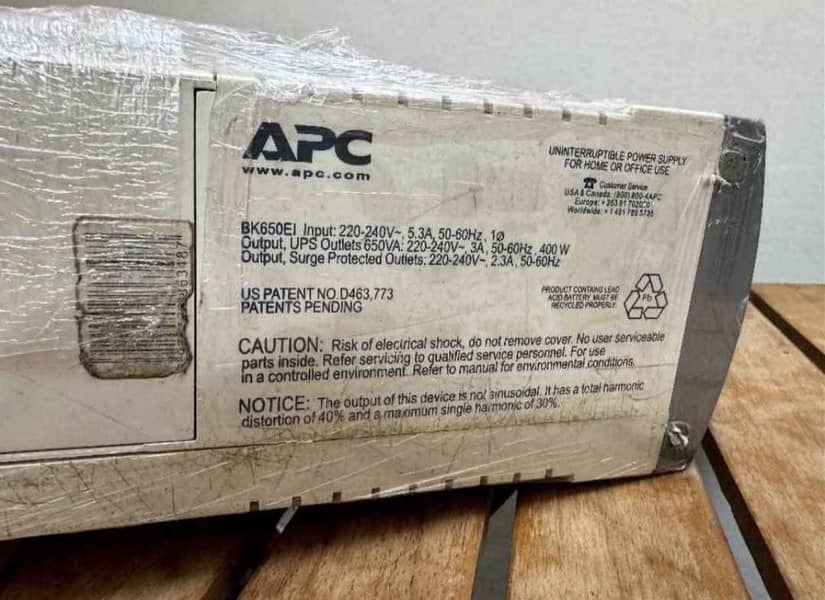 Computer UPS APC CS650 2