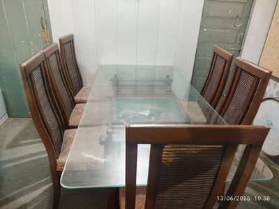 dining table with 6 chairs