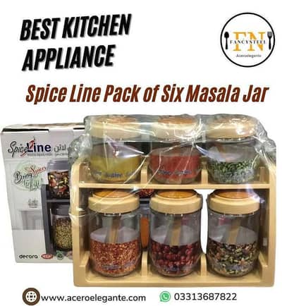 Spice Zone & Spice Line Masala Set 6pc
