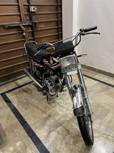 HONDA Cg125 2018 Black color