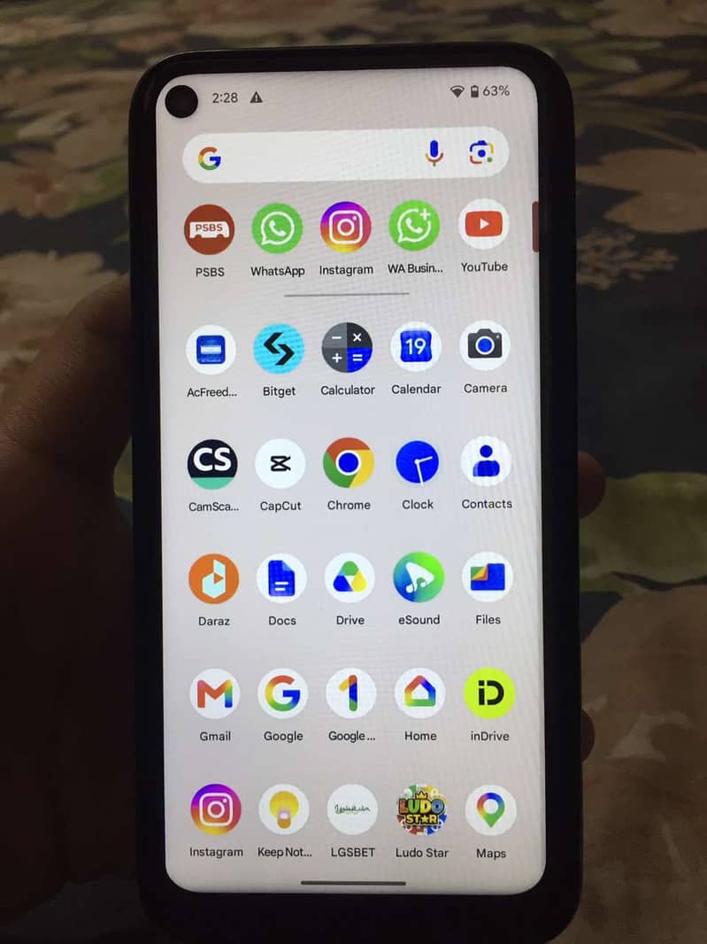 Google Pixel 5 0