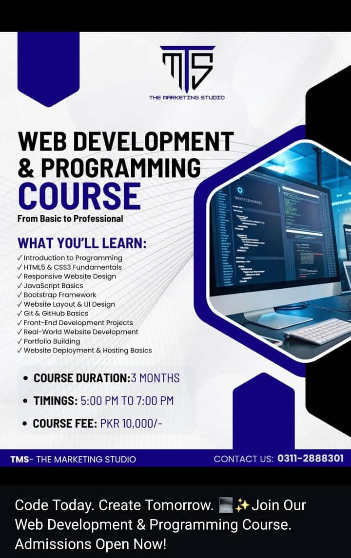 Web Development 3 months course 0