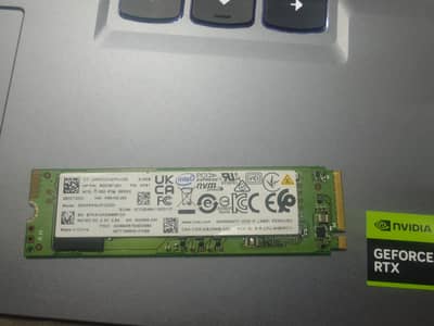 Intel 512gb SSD Nvme Gen 3 95 plus health