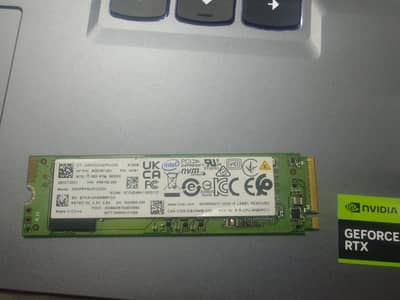 Intel  Nvme Ssd 512gb 95 plus health good read and write speed