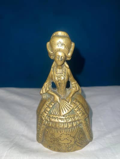 Brass lady bell